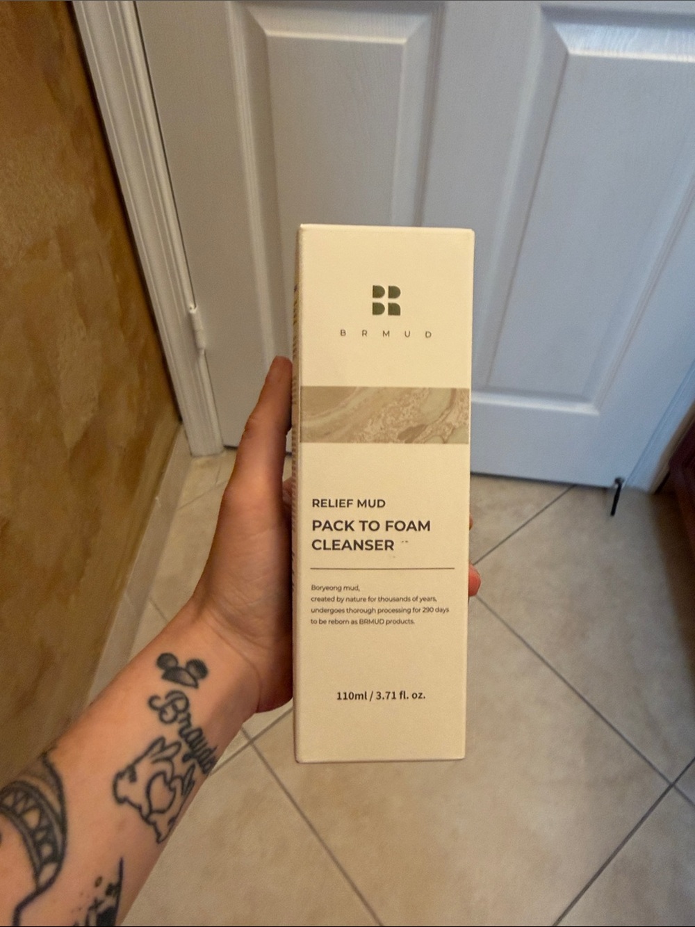 BRMUD Relief Mud Pack to Foam Cleanser